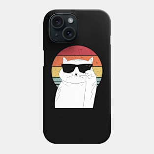 Cool Cat Dad Father's Day Phone Case