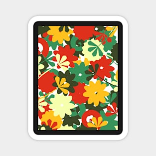 Floral garden Magnet