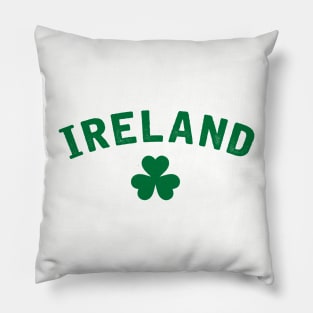 Ireland Luck of the Irish Shamrock Pillow