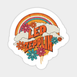 Retro Rainbow - Lepplin Magnet