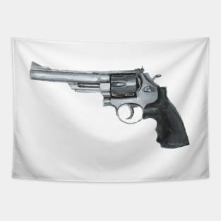 Gun Painting Tapestry