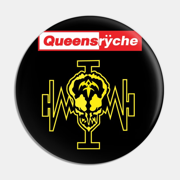 Qsryche Pin by Never Ending Radical Dude