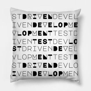 Test Driven Development Text - Light Pillow