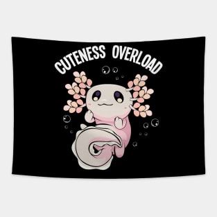 Axolotl - Cuteness Overload Kawaii Lurch Tapestry