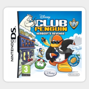 Club Penguin DS Games Sticker for Sale by smileygrrl
