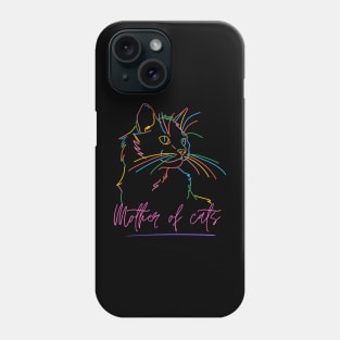 Mother of Cats Phone Case