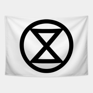 Extinction Rebellion - Logo Tapestry