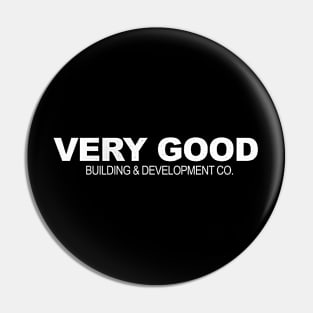 very good building and development parks and rec black shirt Pin