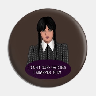 Wednesday Addams Pin