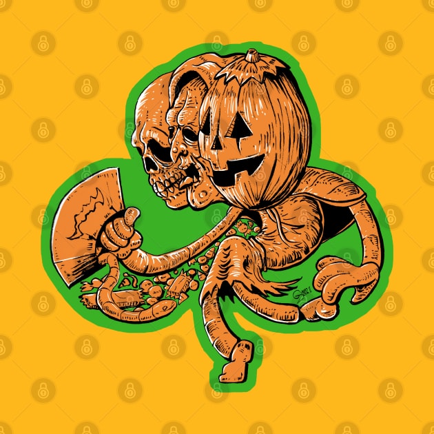 Halloween 3 lucky Shamrock by GaboZeta