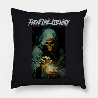 FRONT LINE ASSEMBLY MERCH VTG Pillow