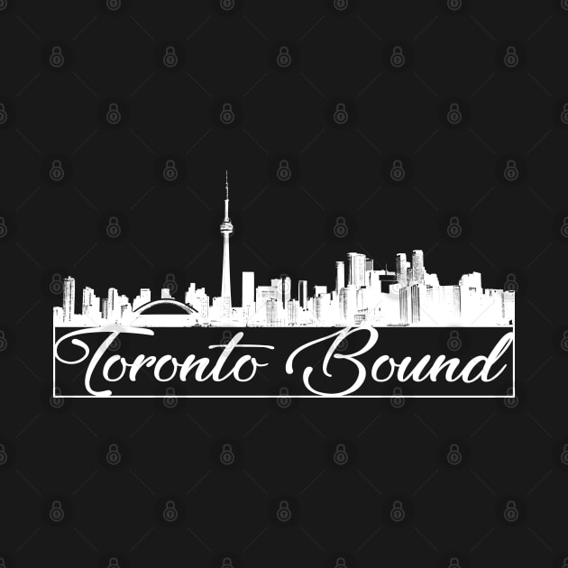 Toronto Bound Skyline - Black by OriginStory