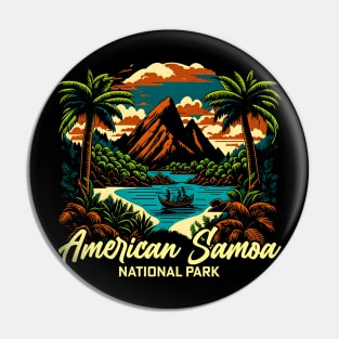 American Samoa National Park (American Samoa) Pin