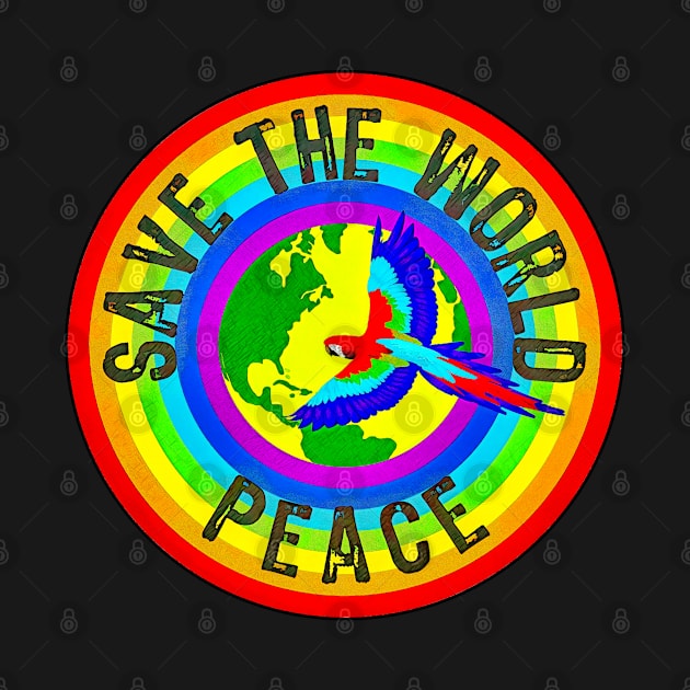 Save the world peacey by UMF - Fwo Faces Frog