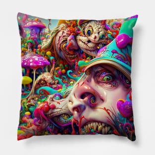 Fear And Loathing In Wonderland #50 Pillow