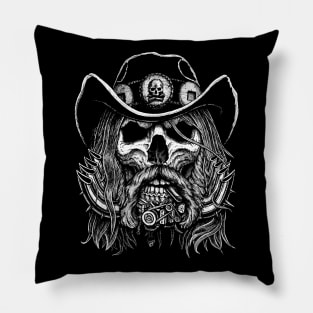 Lemmy Skull Pillow