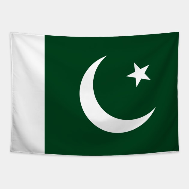 Pakistan Flag Tapestry by Historia