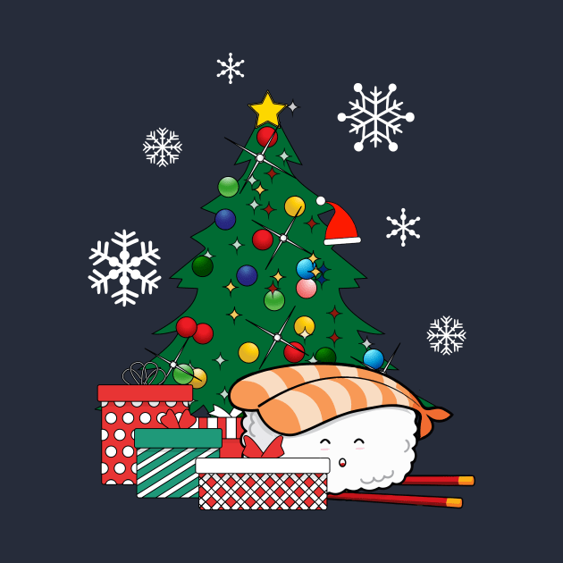 Happy Sushi Around The Christmas Tree by Nova5