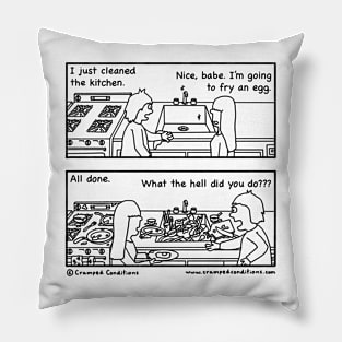 Cooking and cleaning Pillow