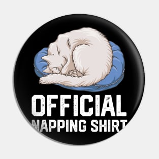 official napping shirt Pin