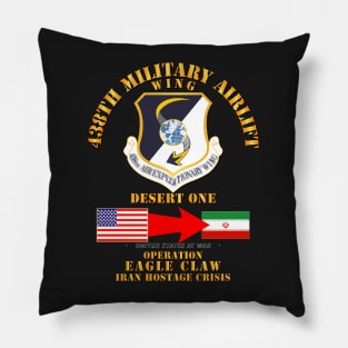 Operation Eagle Claw - Iran - 438th MAW Pillow