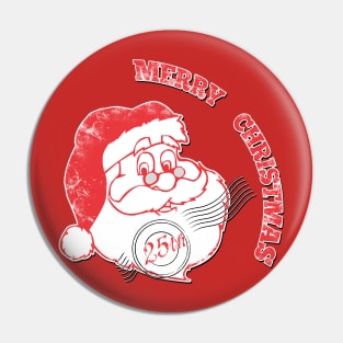 Santa Claus Merry Christmas Pin