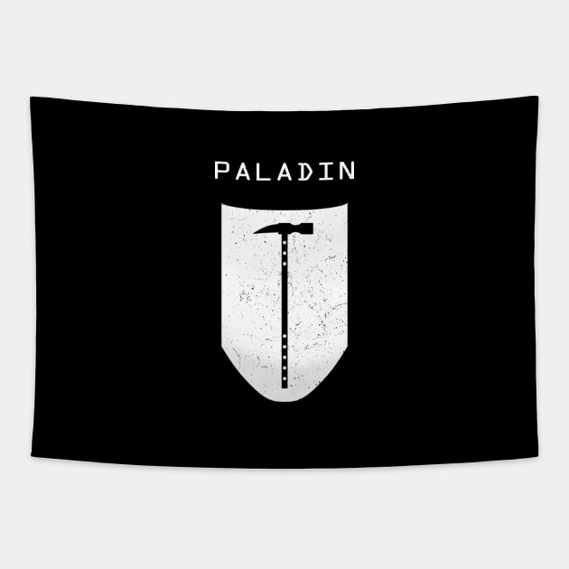 Paladin - Light on Dark Tapestry by draftsman