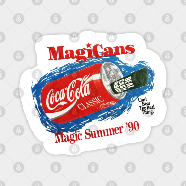 Coca Cola Coke - MagiCans - Magic Summer Magnet by nicklower
