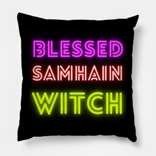 Blessed Samhain Witch Pillow