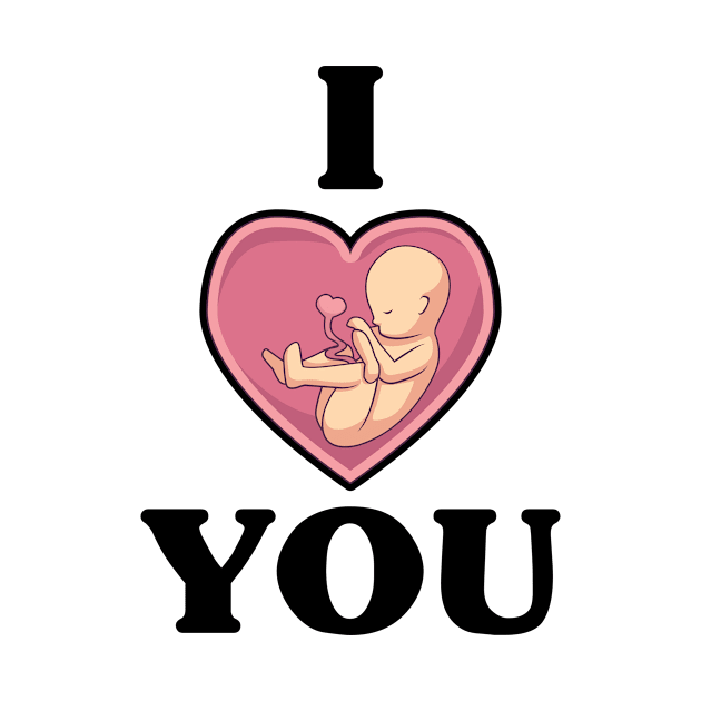 I Love You Pregnancy Announcement Baby Family by Anassein.os