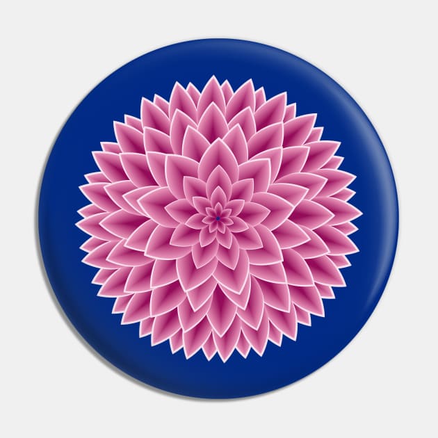 Floral Abstract Pin by Designoholic