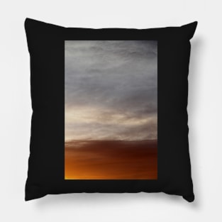 January Dawn Sky in Ireland Pillow