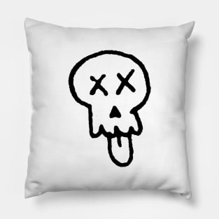 Cartoon Skull Pillow