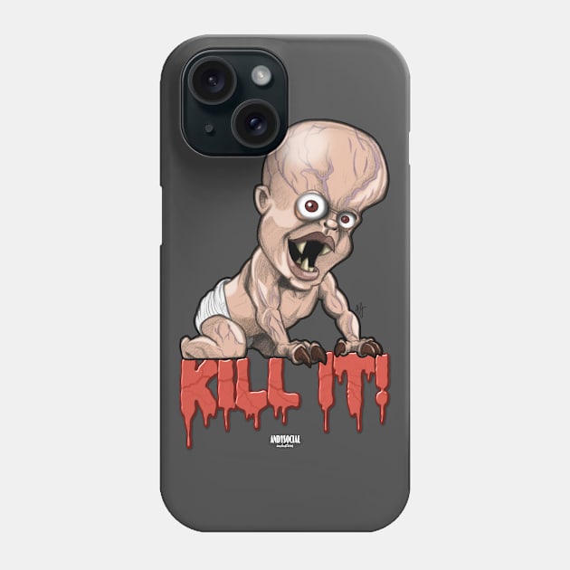 The Davis Baby Phone Case by AndysocialIndustries