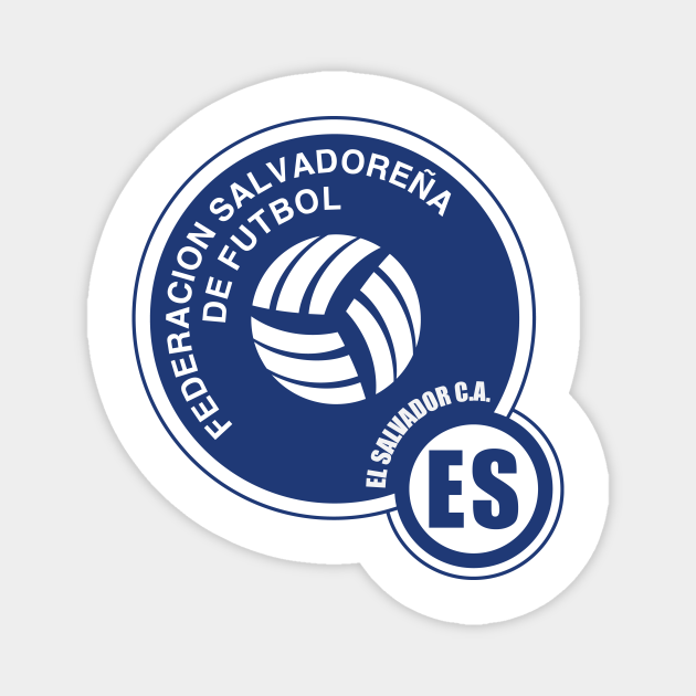 Federacion Salvadorena de Futbol El Salvador beach soccer - Futbol El  Salvador - Magnet | TeePublic