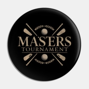 Masters tournament Pin