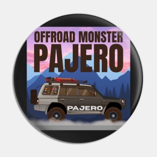 Off road monster Pajero JDM Pin