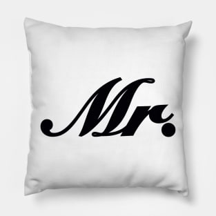 Mr mister for husband or hubby Pillow