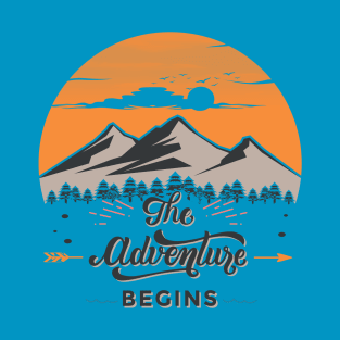 The adventure begins T-Shirt