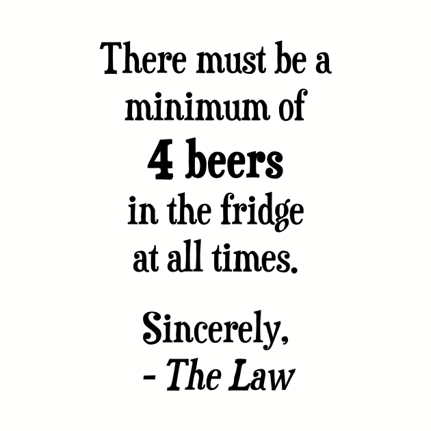 4 Beer Minimum by plafontaine