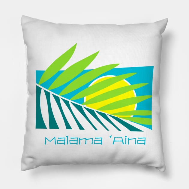 Malama 'Aina Pillow by MadTropic