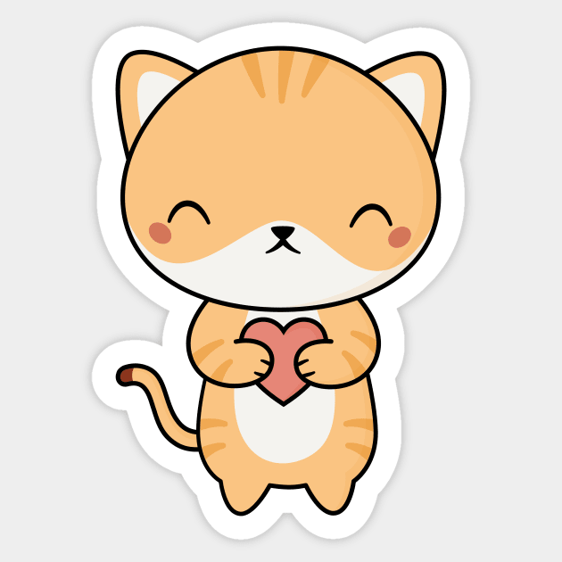 30 Digital cute Cat and heart Clip Art Set, cute Cat Sticker, cute Cat  colorful PNG - Payhip