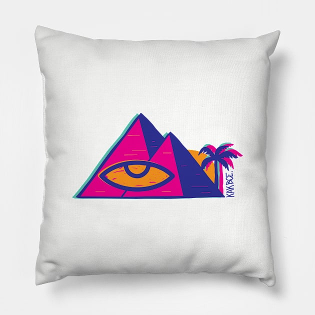 Illuminati Pillow by senyasinitsa