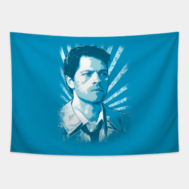 Castiel - Portrait Tapestry by Magmata