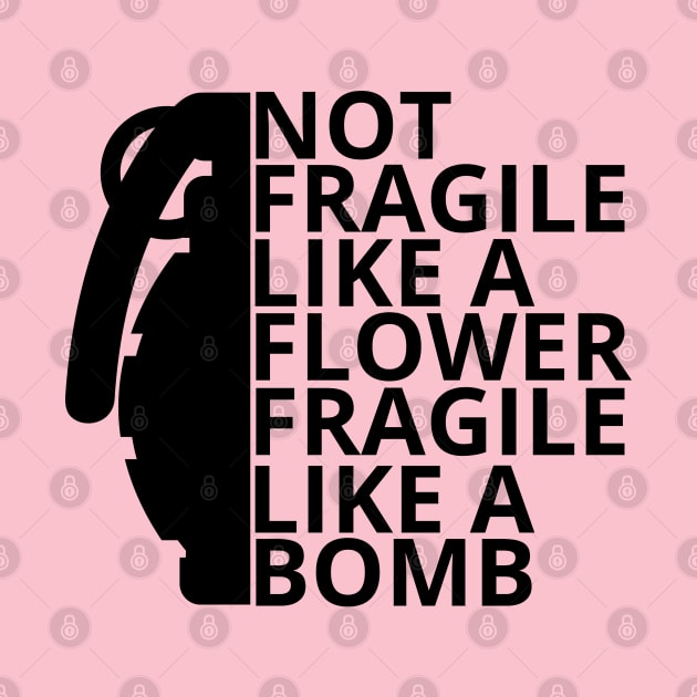 Not fragile like a flower fragile like a bomb by Maroon55