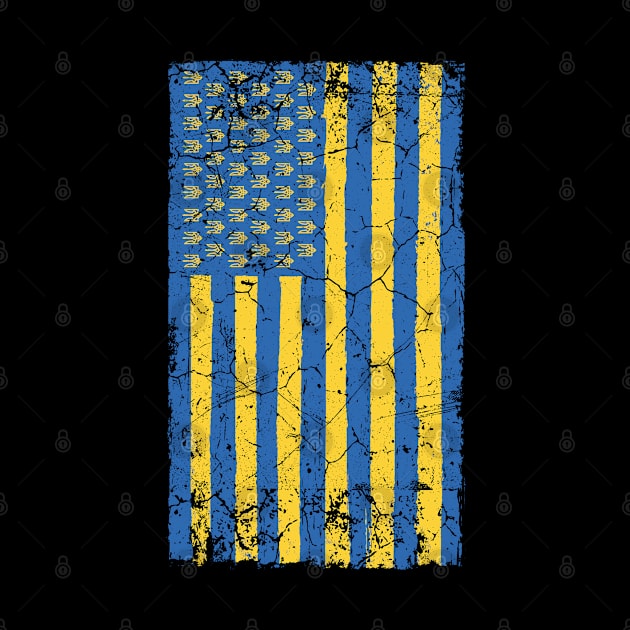 Ukrainian American Ukraine Patriot by MintaApparel