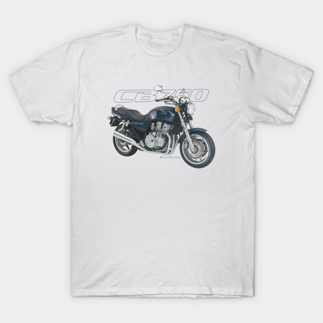 Honda CB750 92 blue, sal - Honda Motorcycles - T-Shirt | TeePublic