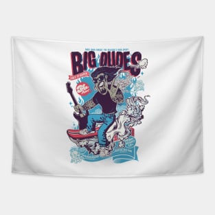 Big Dudes Goes To Heaven Tapestry