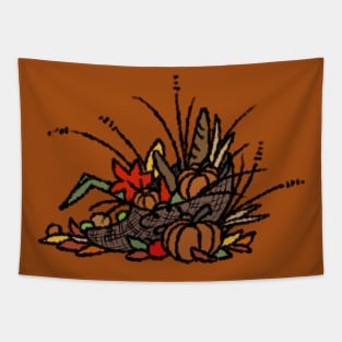 Joyous June Autumn Bounty Tapestry