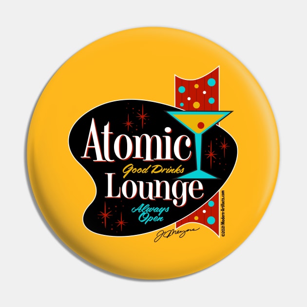 ATOMIC LOUNGE Pin by Modern-ArtifactsLLC